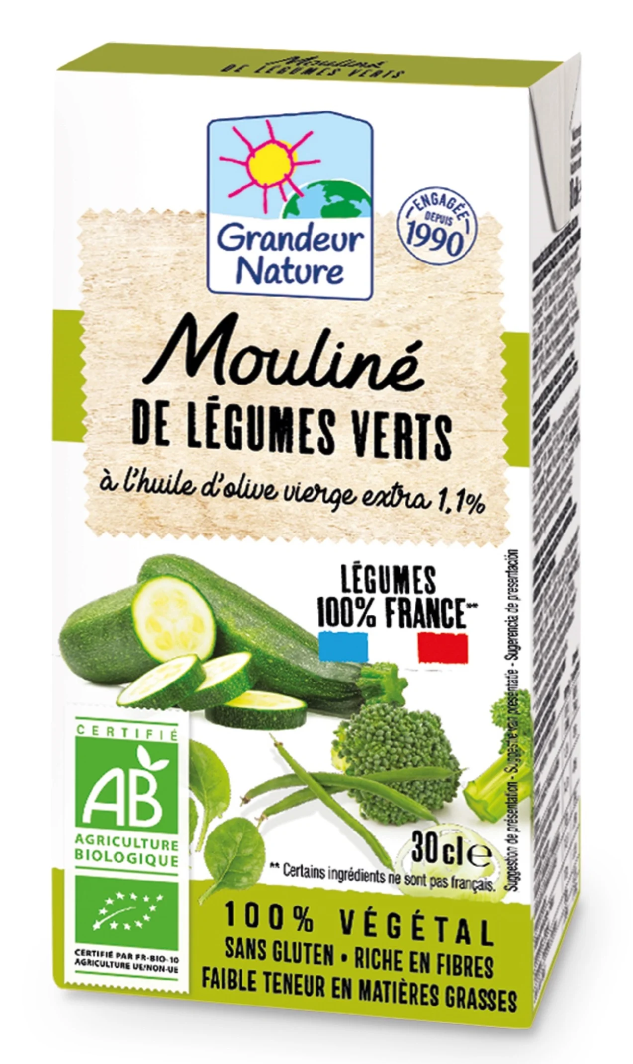 MOULINE FRENCH GREEN VEGETABLES 30CL