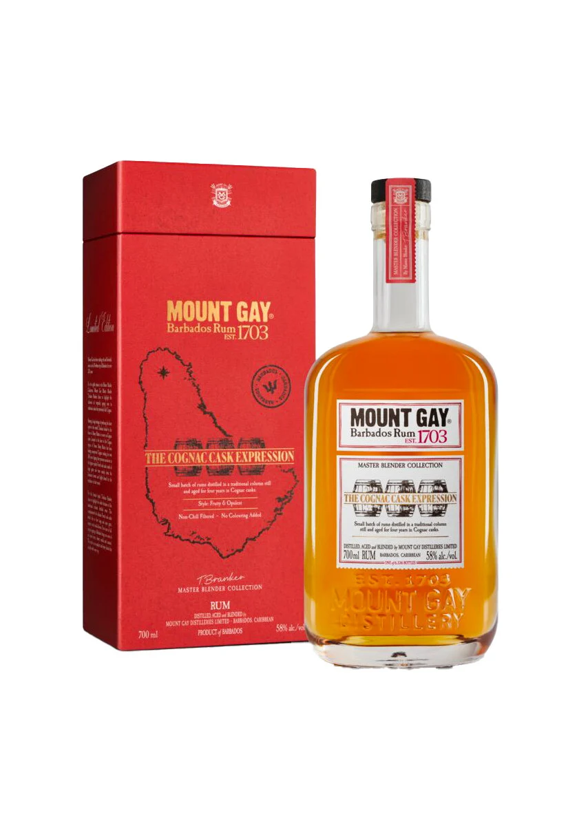 Mount Gay Cognac Cask / étui (0.70L)