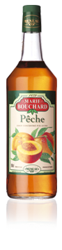 Peach syrup marie bouchard 1l