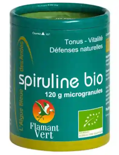 Spiruline 120 Unités - Source Protéine - Flamant vert