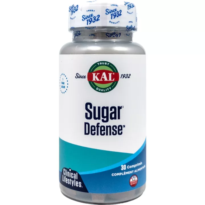 Sugar défense 30 unités - régule la glycémie - Kal