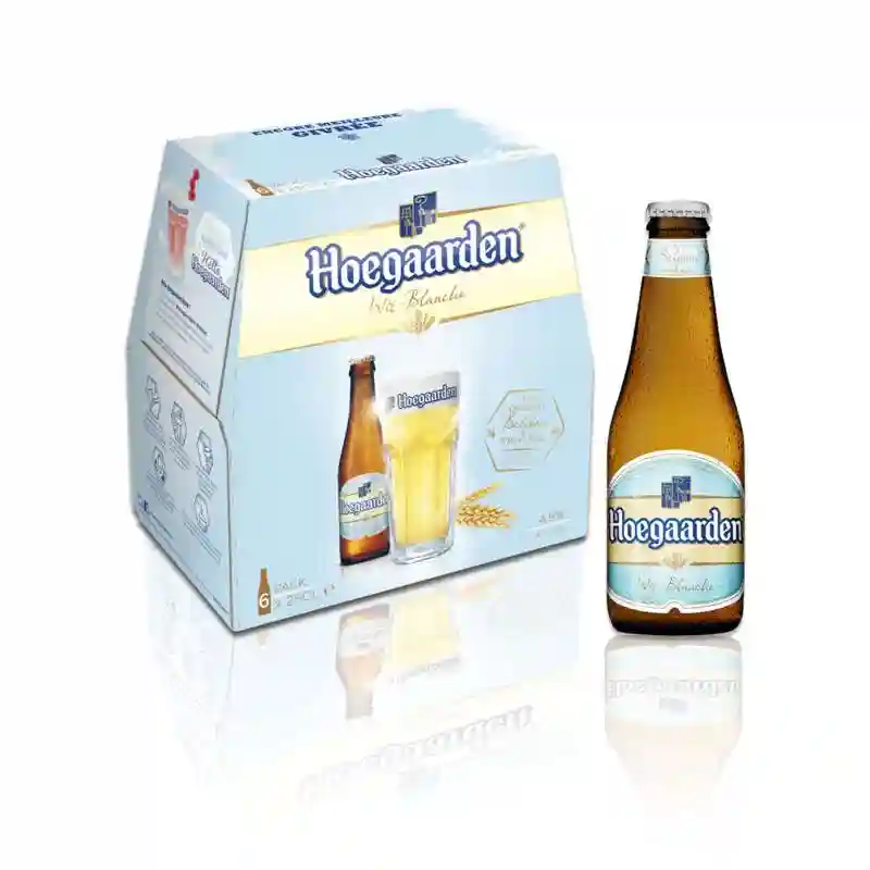 Hoegaarden Bière blanche 4.9° - 6x25cl