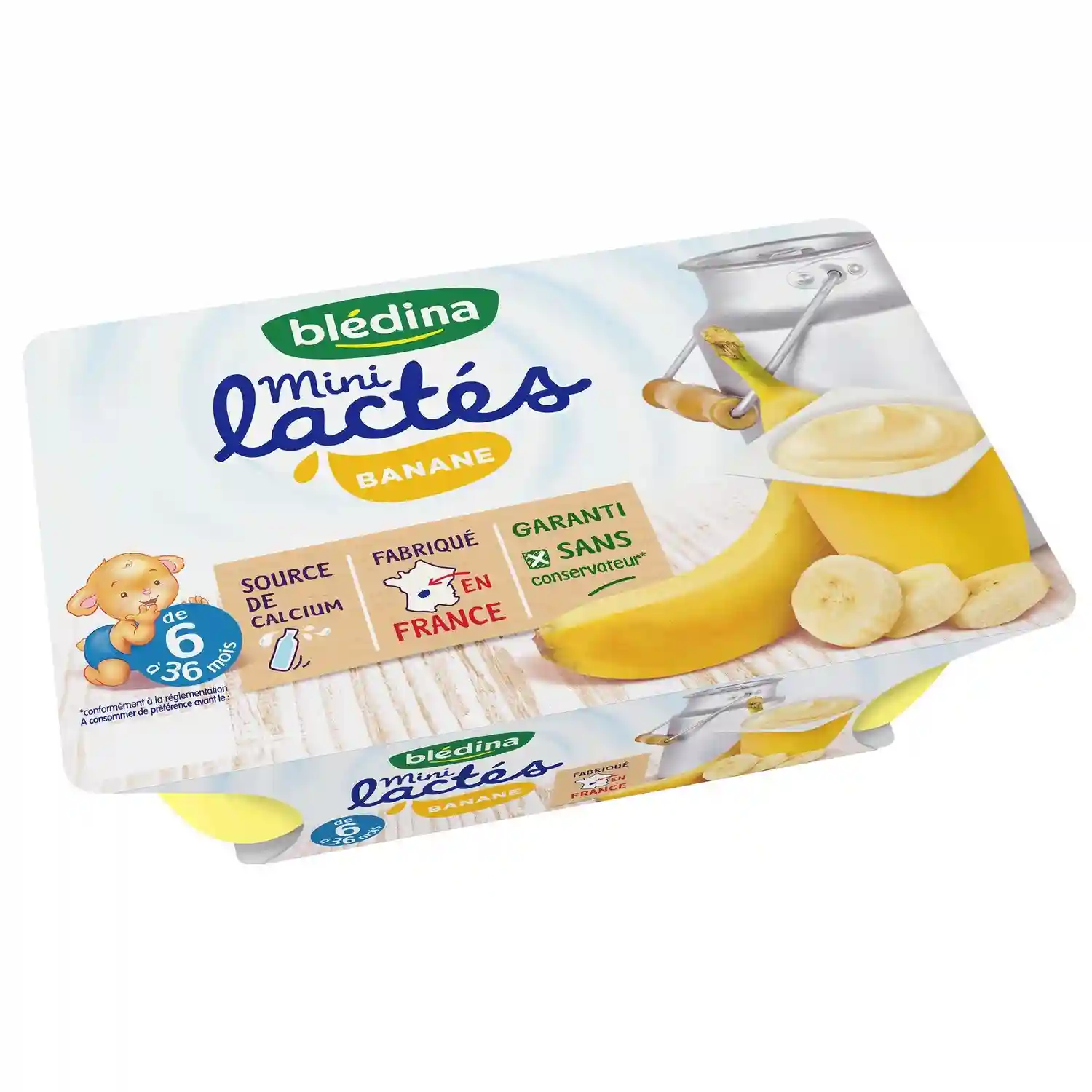 Bledina pot dessert pommes cerises vanille dès 8 mois