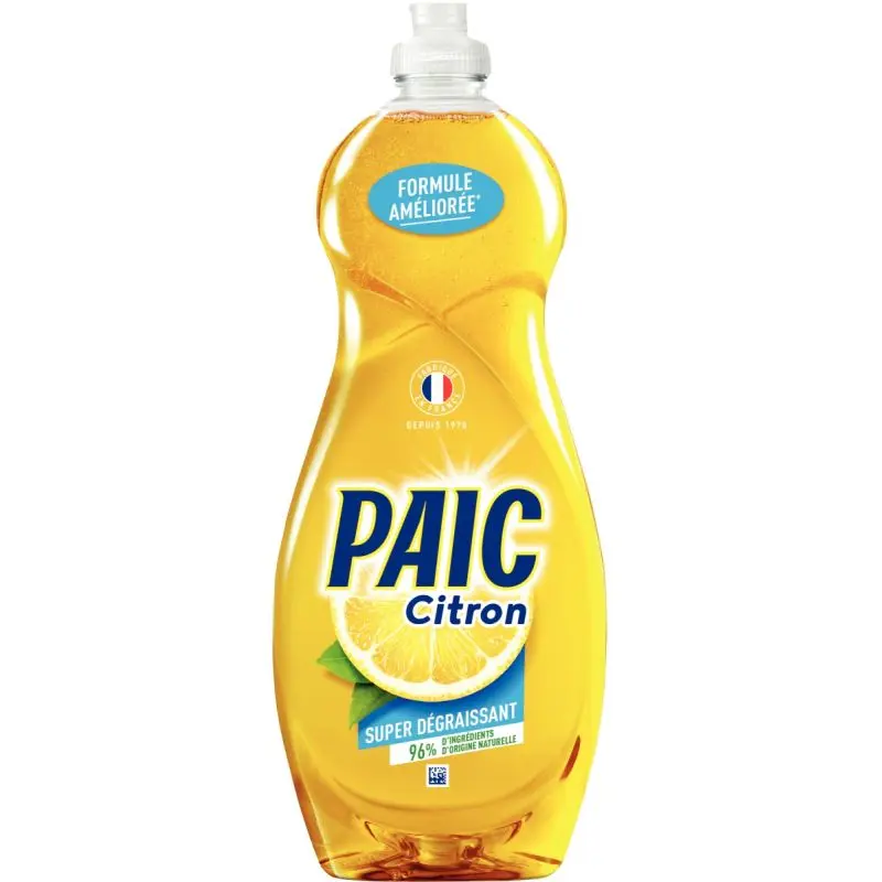 Liquide vaisselle citron Paic