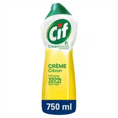 Crème à récurer Cif multi surfaces citron