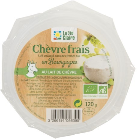 LACTOSE FREE GOAT CHEESE 120G 