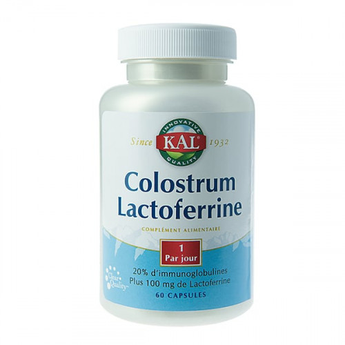 Colostrum lactoferrin 60 units - natural defenses/anemia - Kal