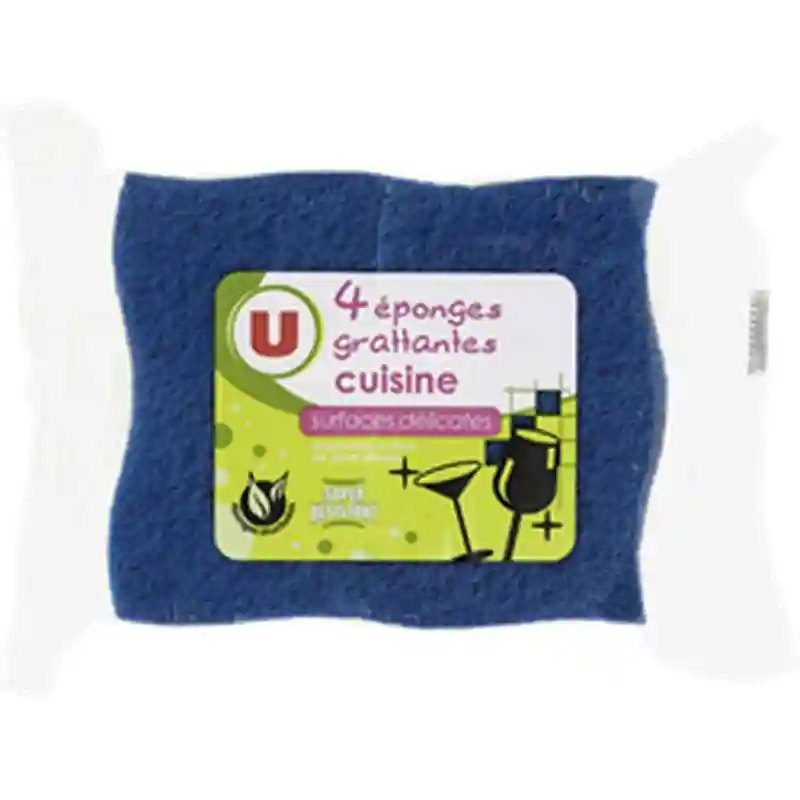 Eponges grattantes de cuisine 