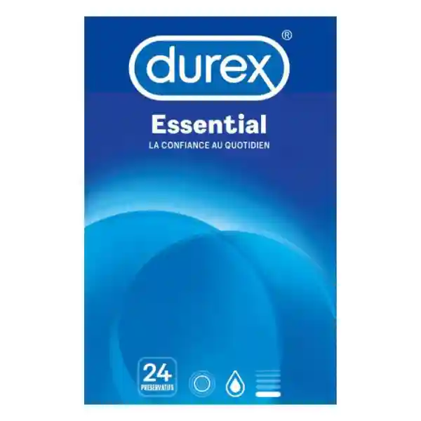 Préservatifs essentiel Durex 