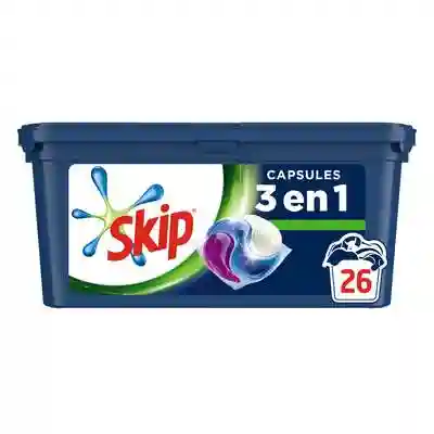 Lessive fraicheur intense 3en1 Skip