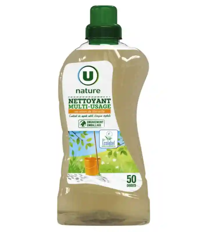 Nettoyant multi usages au savon de marseille U