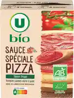 Sauce spéciale pizza saveur origan bio U