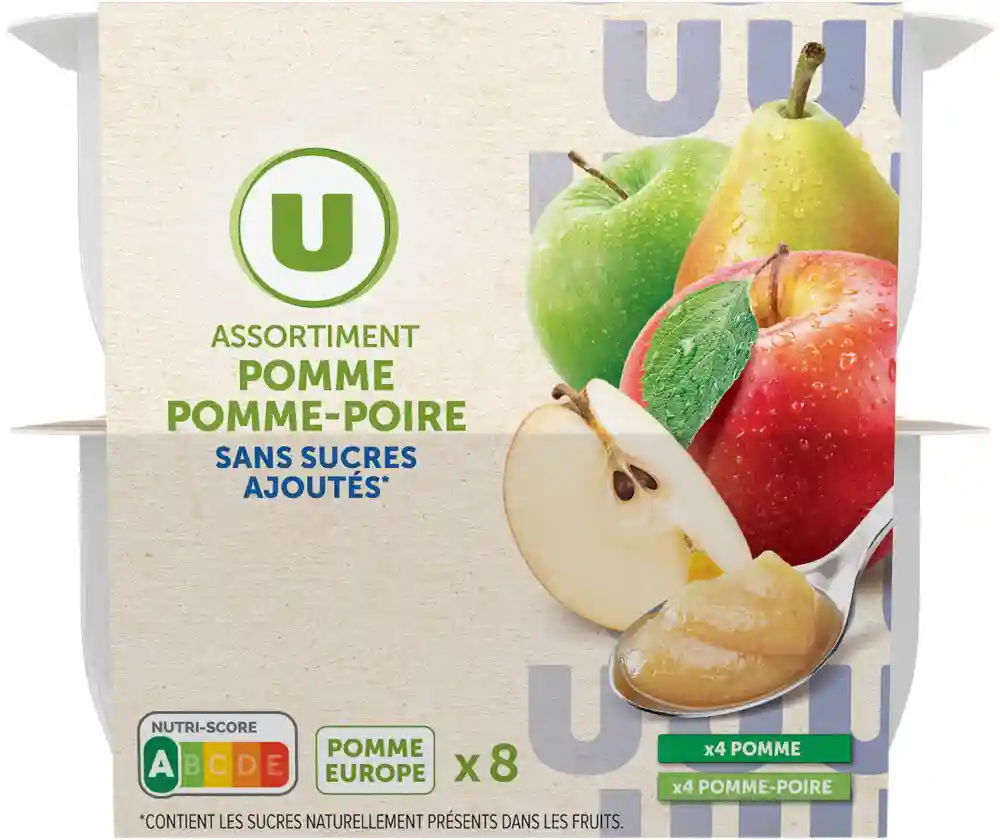 Compote pomme- pomme poire