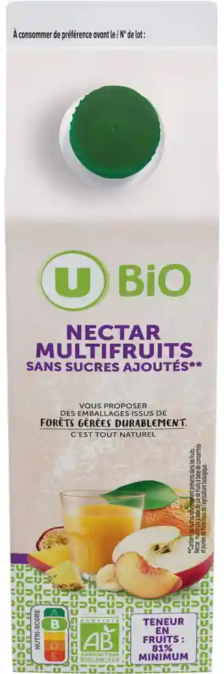 Nectar de multifruits bio U