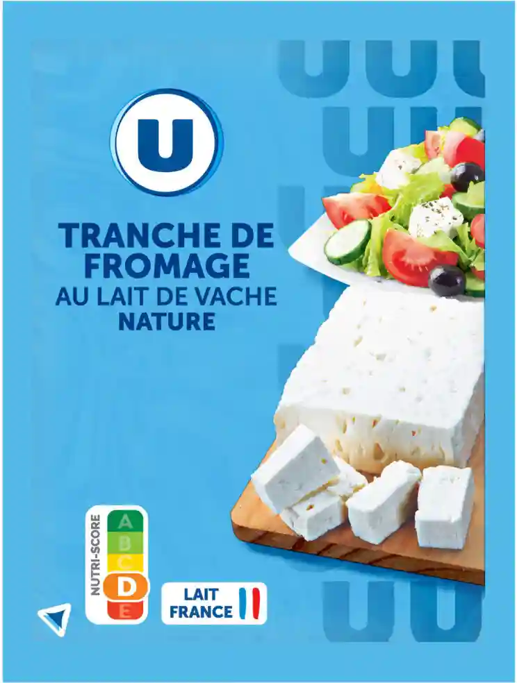 Fromage féta au lait pasteurisé U