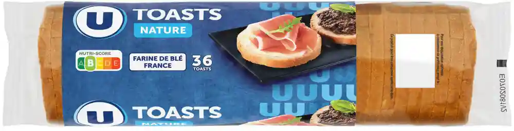 Toasts ronds au froment U 