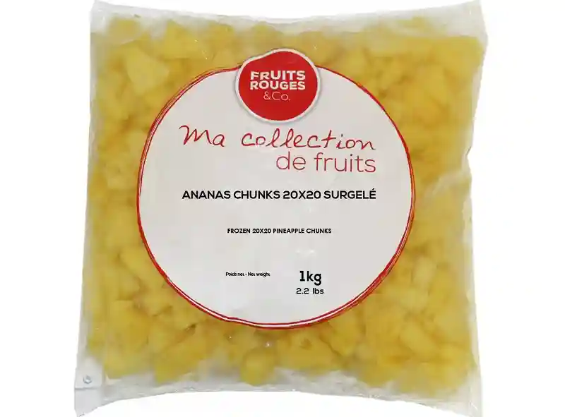 Ananas morceaux surgelé