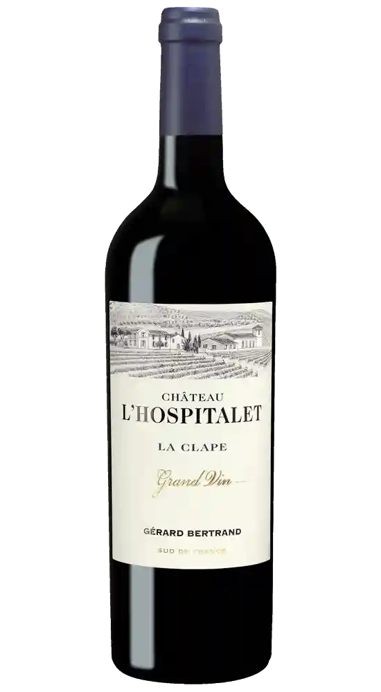Chateau Hospitalet ,Grand Vin, AOP la Clape - G.Bertrand 2022 75cl