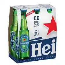 Heineken Bière blonde sans alcool 0,0% bouteilles 6x25cl
