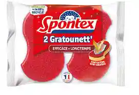 Eponges gratounett Spontex *2 