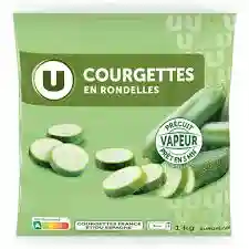 Courgettes précuites en rondelles U 