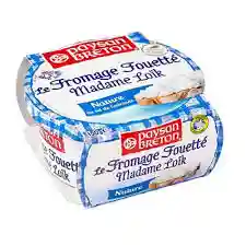 Madame Loïk fromage fouetté nature au sel de Guérande