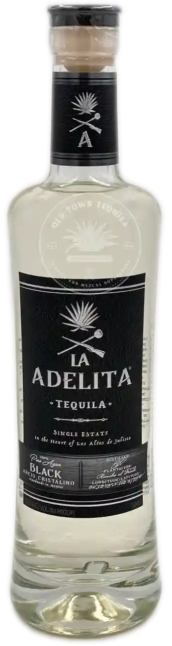 Tequila la Adelita Christalino Black Silver (75cl)
