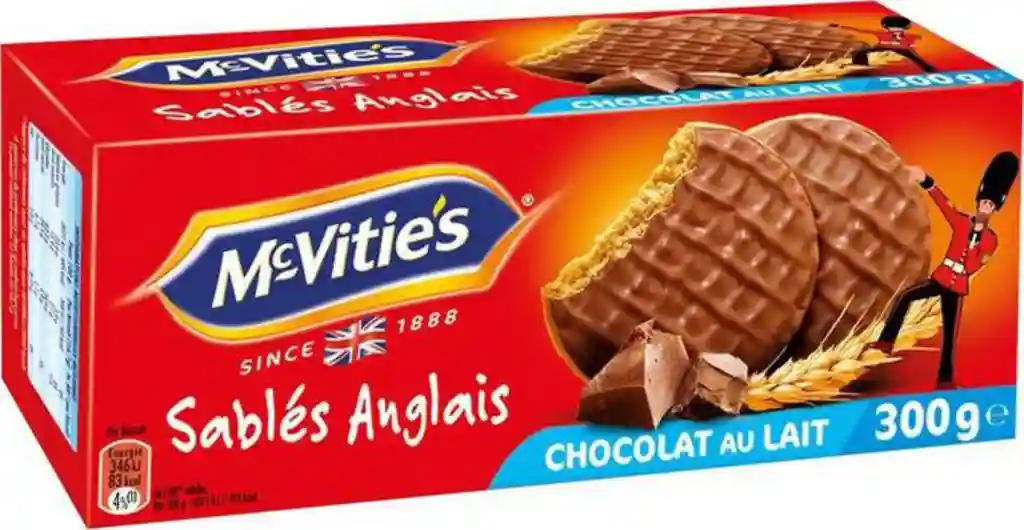 Sablés anglais au chocolat au lait 