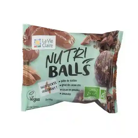 NUTRI BALLS AMANDE CACAO 2X18G 