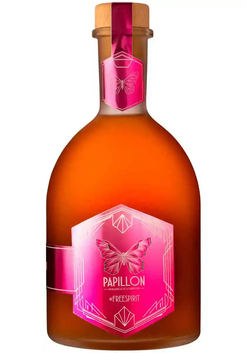 Longueteau, Papillon - Rhum Brun Free Spirit 45% (70cl)