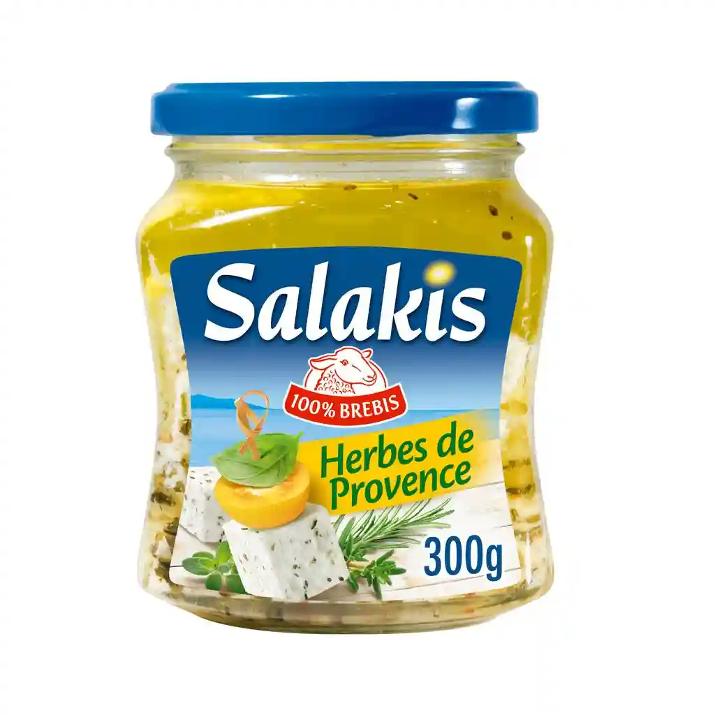 Feta salakis dés de fromage aux herbes