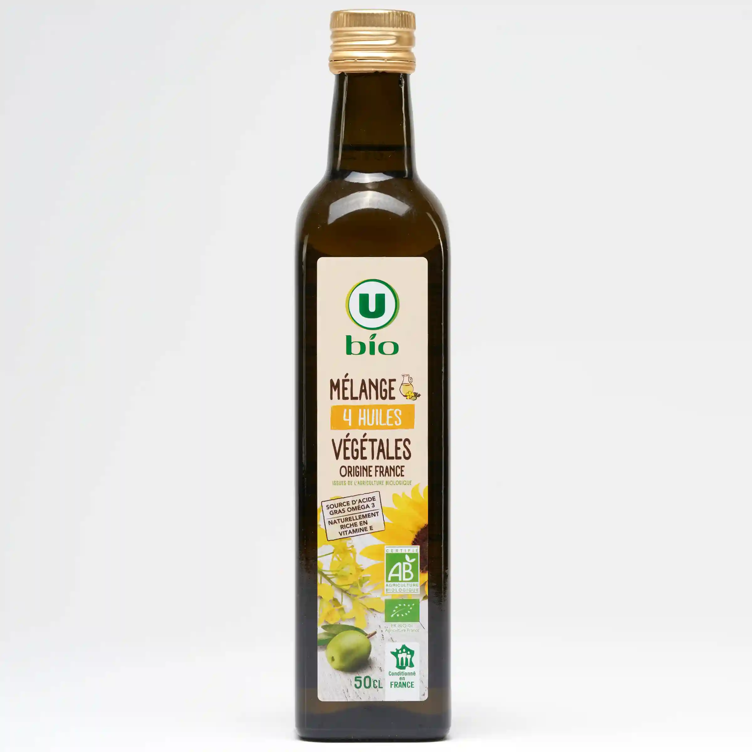 Mélange de 4 huiles bio U